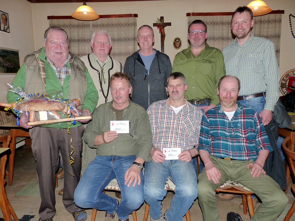 Preisschafkopf der Jagdgenossenschaft Glaubendorf