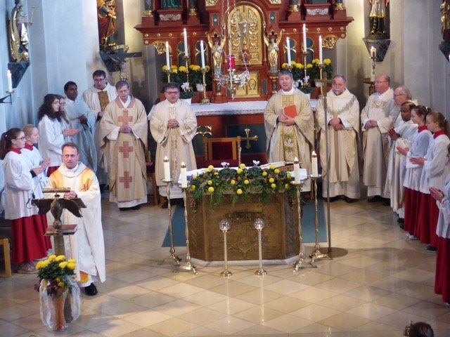 Leuchtenberg, Amtseinführung Pfarrer Adam