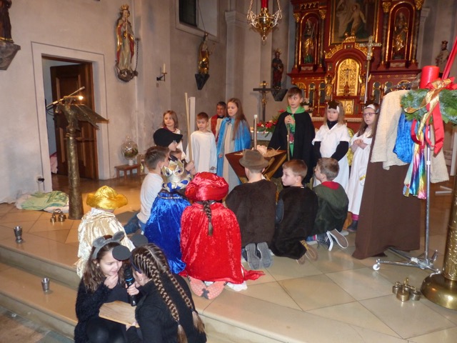 krippenspiel Pfarrkirche Leuchtenberg