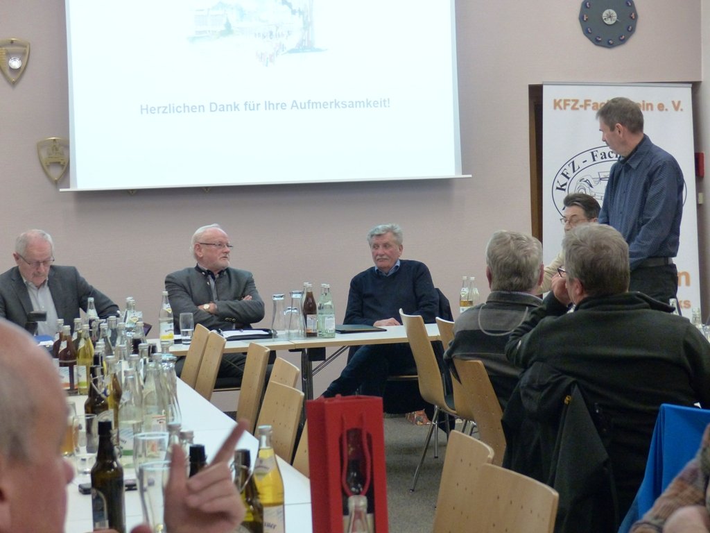 KFZ Fachverein Jahreshauptversammlung