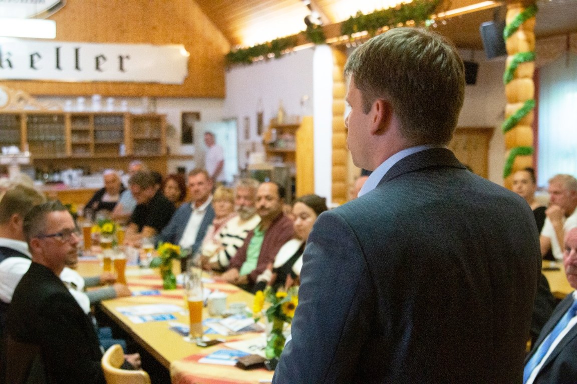 Biergartengespräch Benjamin Zeitler