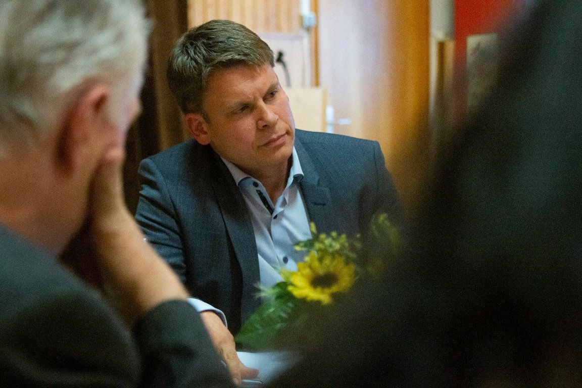 Biergartengespräch Benjamin Zeitler