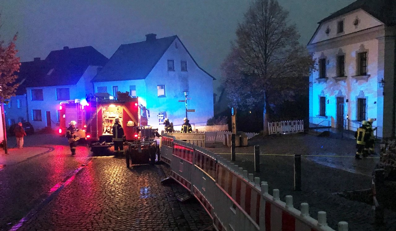 Parkstein Feuerwehr Steinstadl Einsatz Übung 1