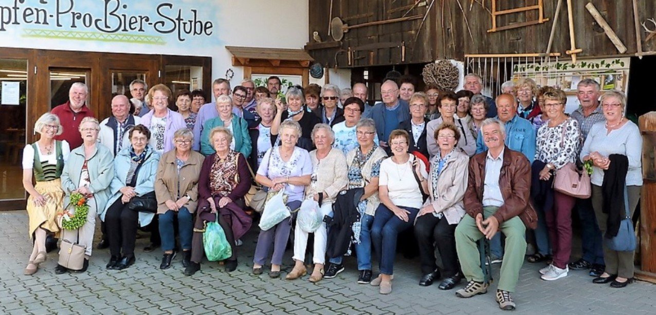 Parkstein Hallertau Senioren Ausflug