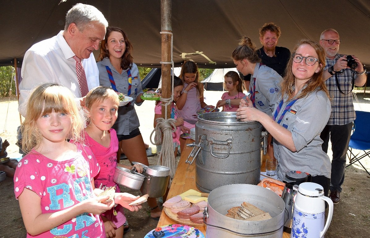 Pfadfinderlager Reglersruh bei Theisseil 2018 Stadtjugendring4