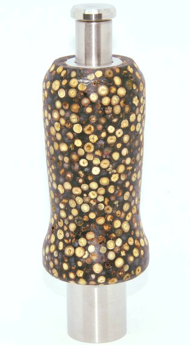 Pfeffermühle aus echten Pfefferkörnern Advertorial Franz Zetzl Gedrechselte Unikate