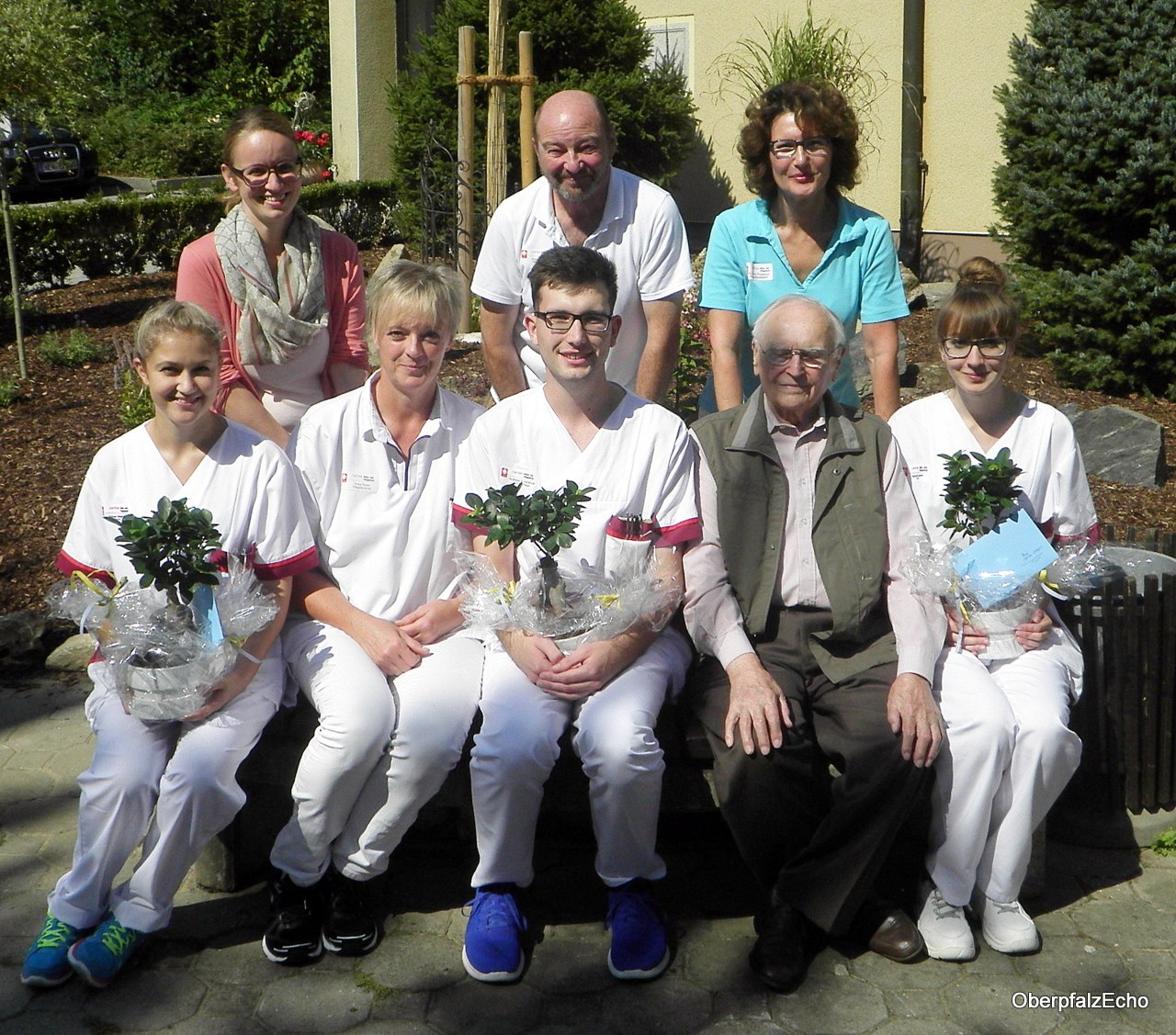 Pflege Azubis Caritas Neustadt Altenheim