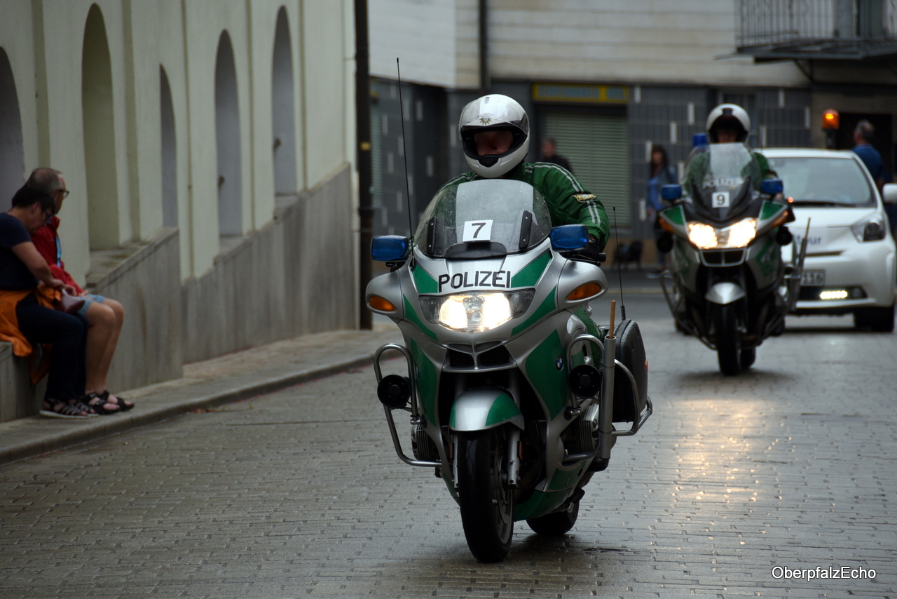 Polizei, Begleitmotorrad