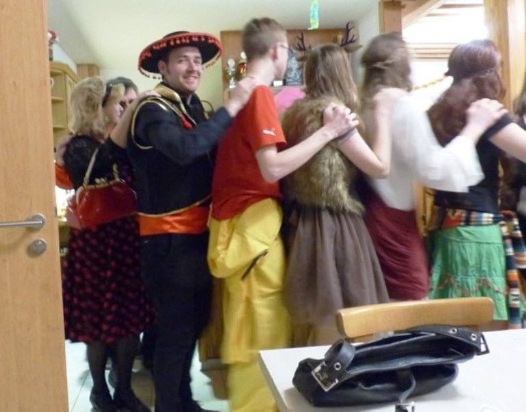 Polonaise Fasching Döllnitz 2019