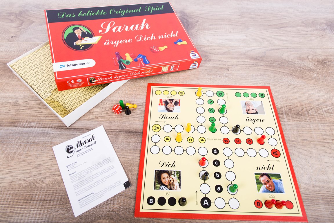 Fotopuzzle Mensch ärgere dich nicht