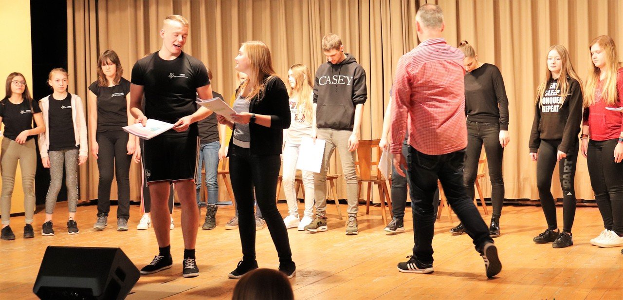 Proben Tabaluga Grafenwöhr Sin Falta Musicalteam 3