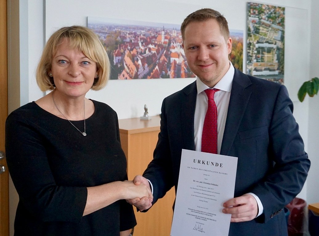 Prof. Dr. Andrea Klug, Prof. Dr. Christian Schieder Weiden