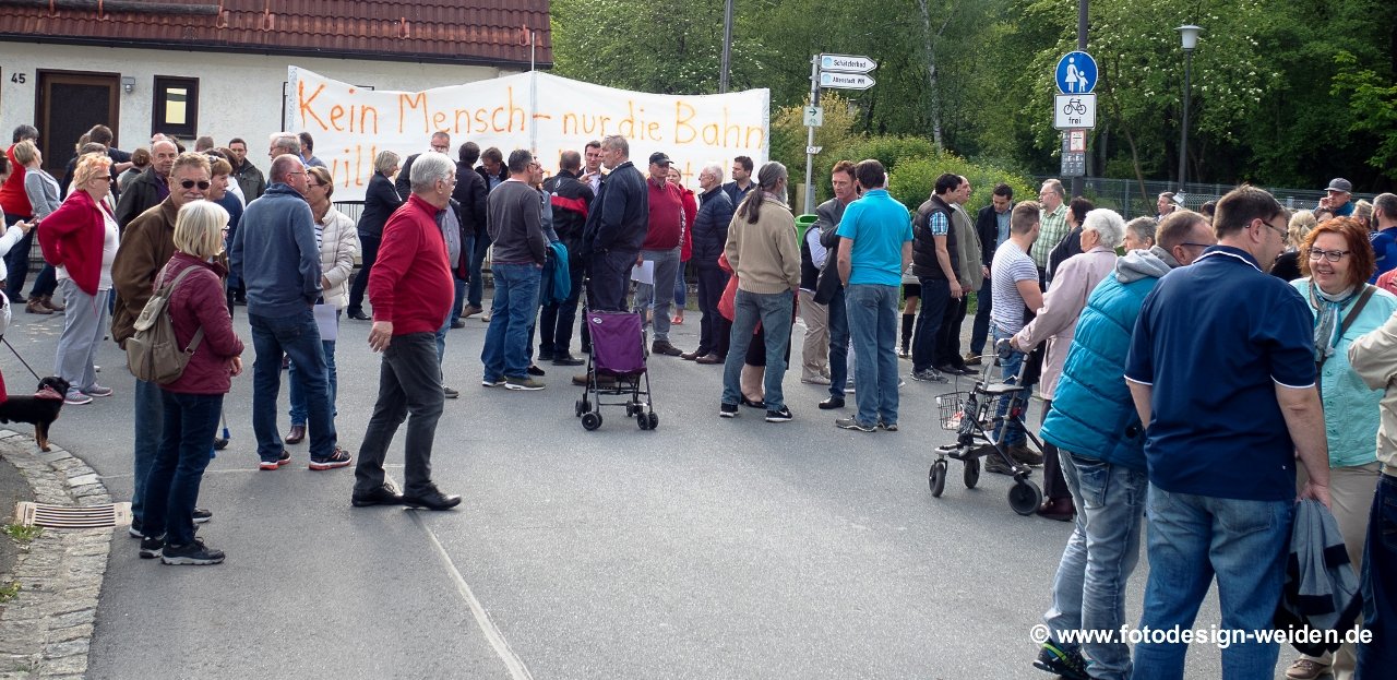 Ortsbegehung Haltepunkt Hammerweg CSU JU