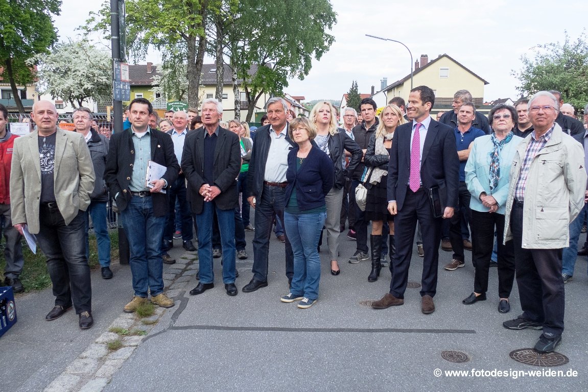 Ortsbegehung Haltepunkt Hammerweg CSU JU