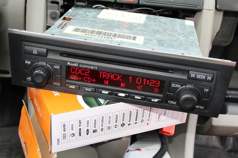 Radio Emulator Wechsler Audi Konzert Anzeige Auto Symbol ausbauen