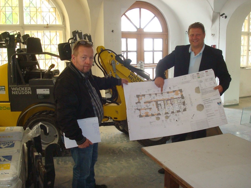 Rathaus Mitterteich Generalsanierung Symbol Symbolbild 5