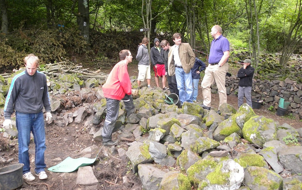 Rauher Kulm Grabungen Wittmann Entdeckung Ausstellung Fundstücke Schatz