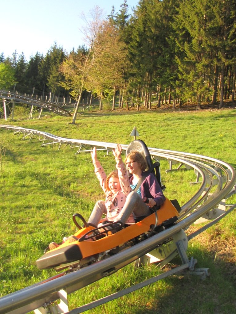 Reiterferien Koja Tirschenreuth (2) Rodeln Rodelbahn Sommerrodelbahn Symbol Symbolbild