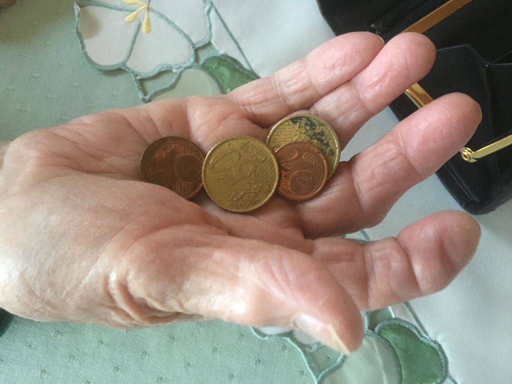 Rente Rentner Geldbeutel Geldbörse 2