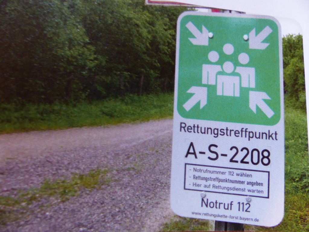 Rettungstreffpunkt Bild Sieglinde Schärtl