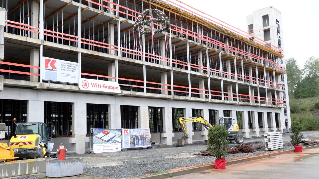 Richtfest Witt Weiden Warenverteilzentrum Richtfest