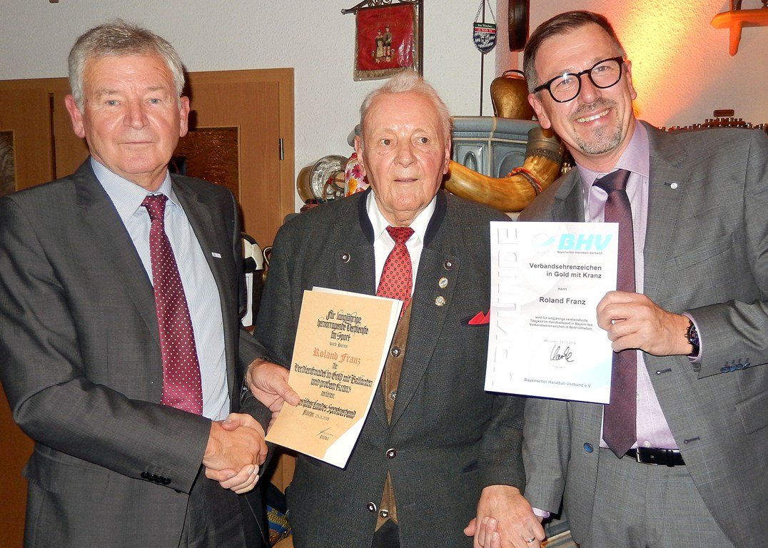 Roland Franz Auszeichnung Ehrung