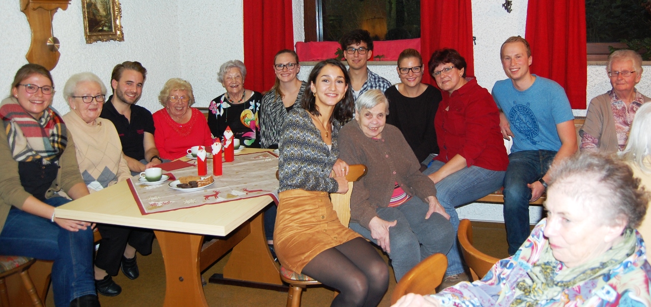Rotaract Club, Rotary, Altenheim, Besuch