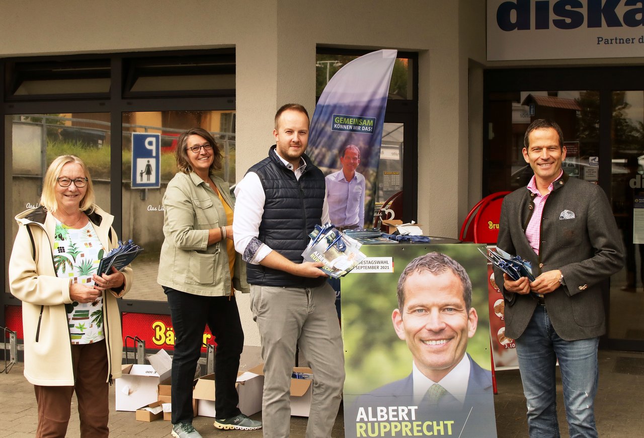 "Gemeinsam können wir das!" - Wahlkampf auf Hochtouren