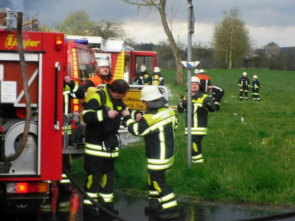 Püchersreuth Feuerwehr Einsatzübung