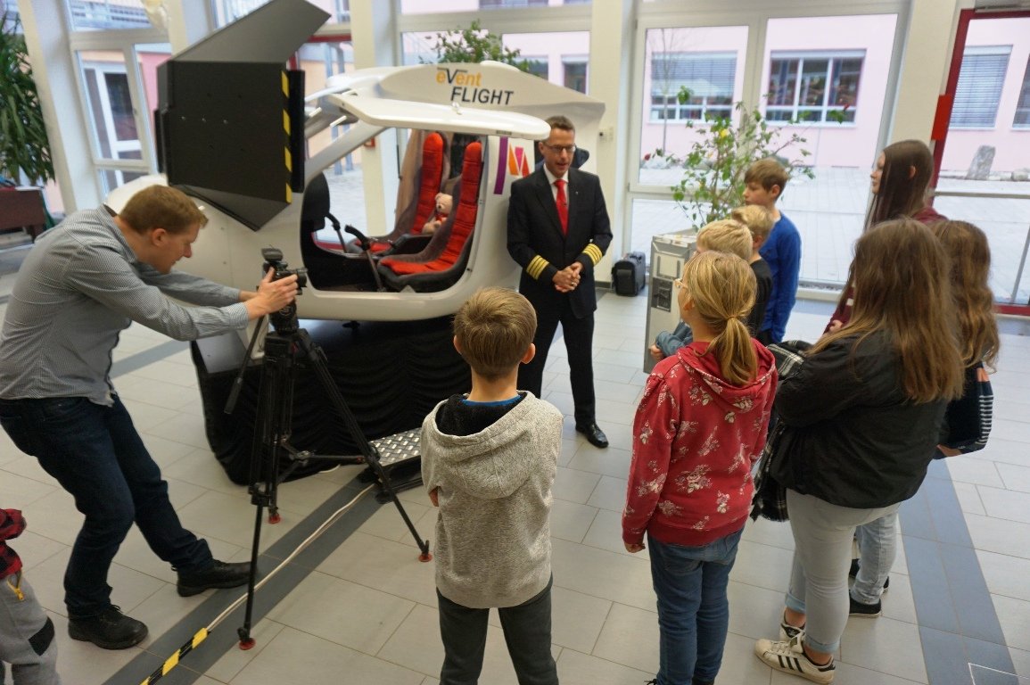 SOS Kinderdorf, Cockpit, Flugsimulator3