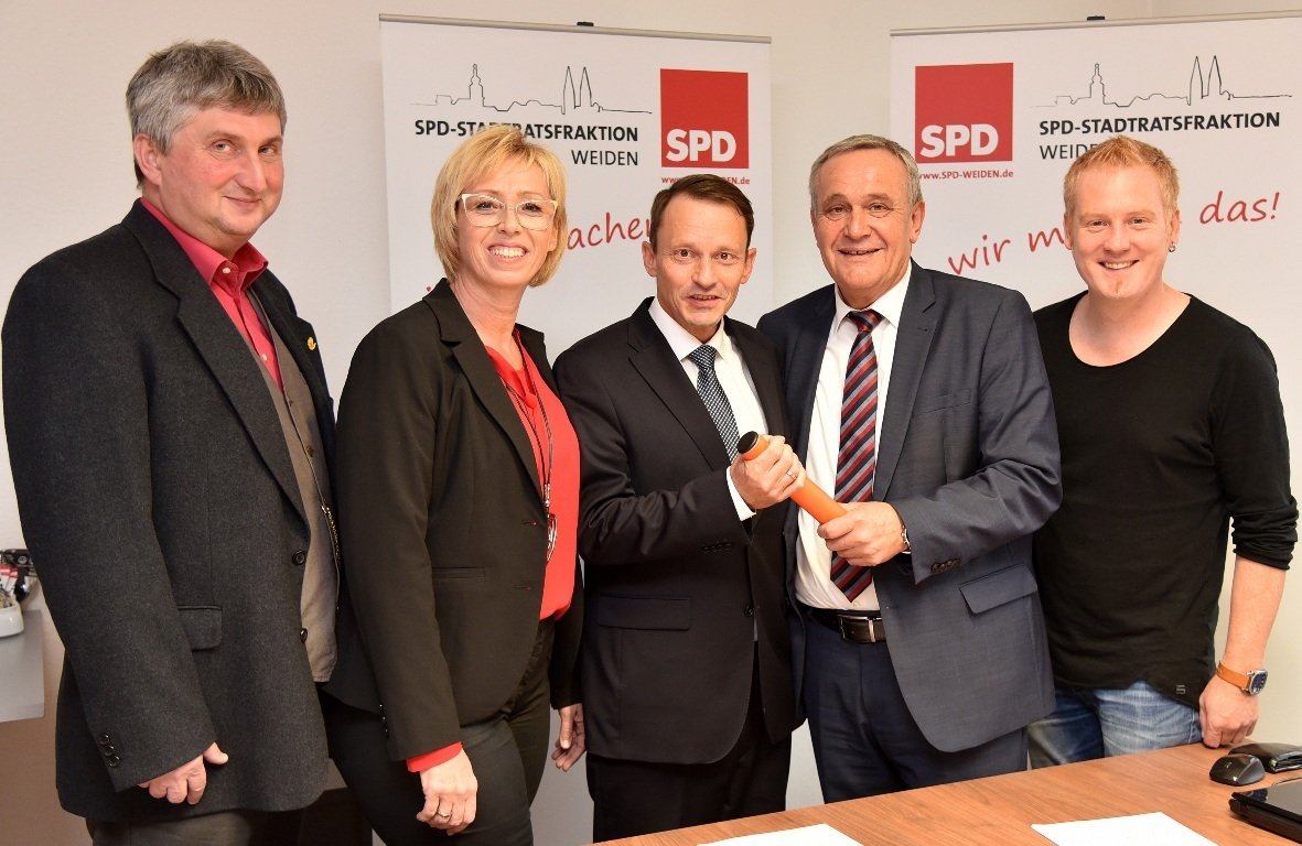 SPD Weiden Jens Meyer Oberbürgermeister-Kandidat Kurt Seggewiß hört auf