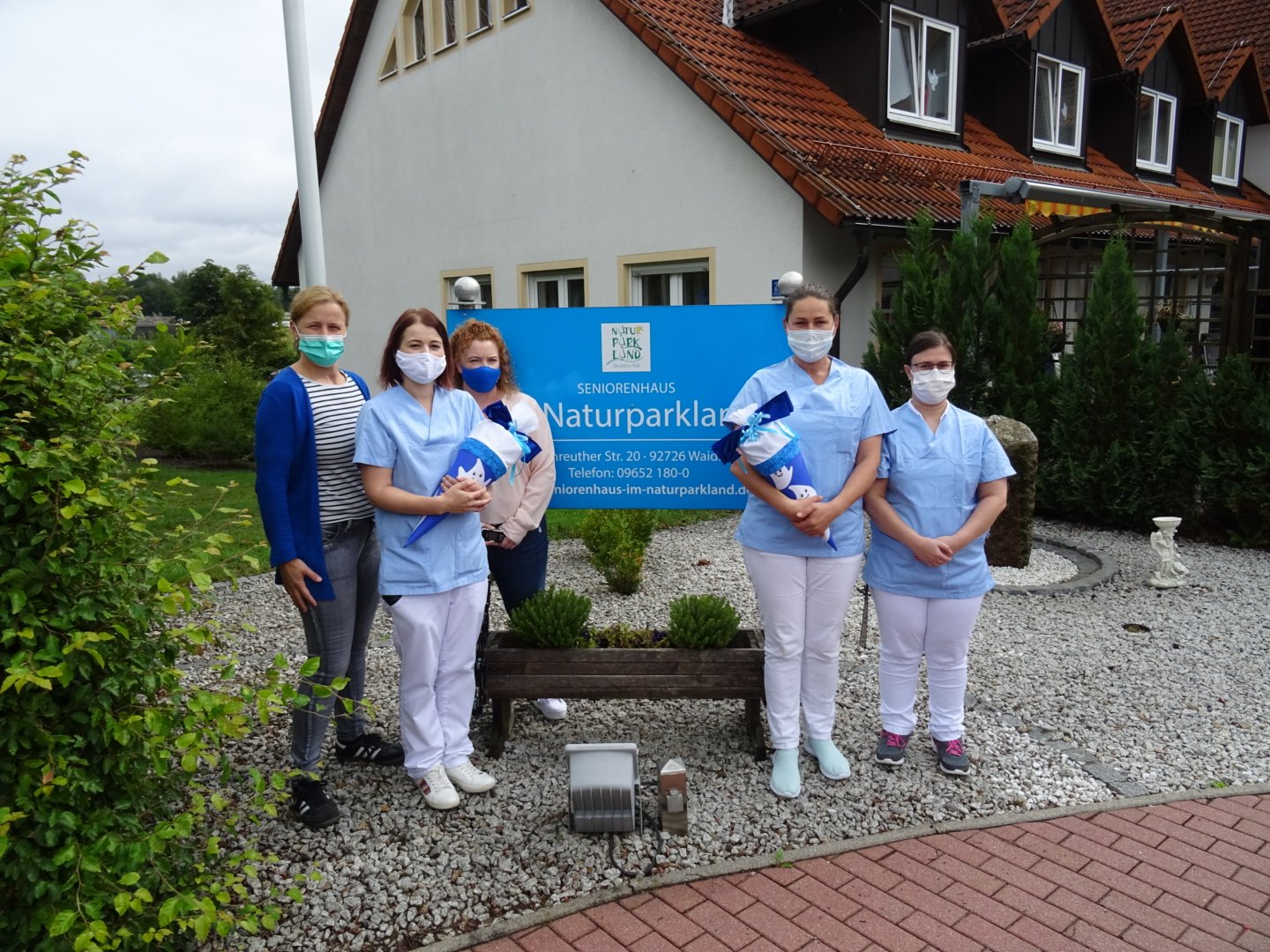 Azubis Naturpark Seniorenhaus