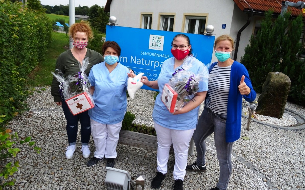 Seniorenheim Naturparkland Azubis Abschluss