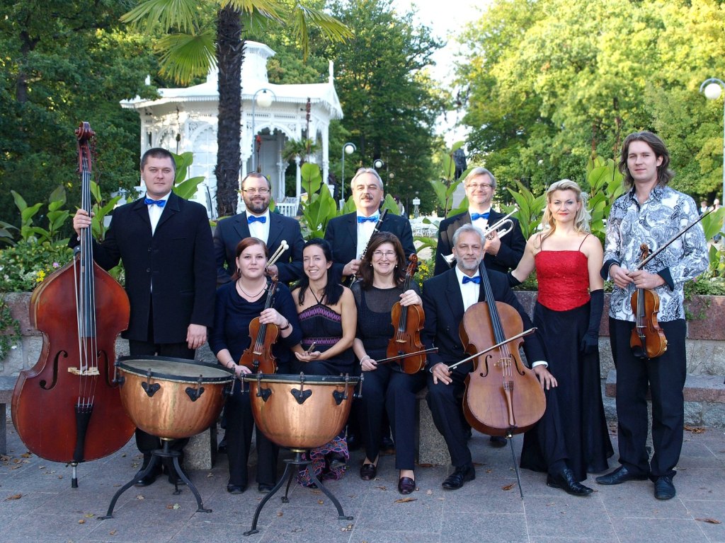 Salonorchester Marienbadf Sommerserenaden Weiden