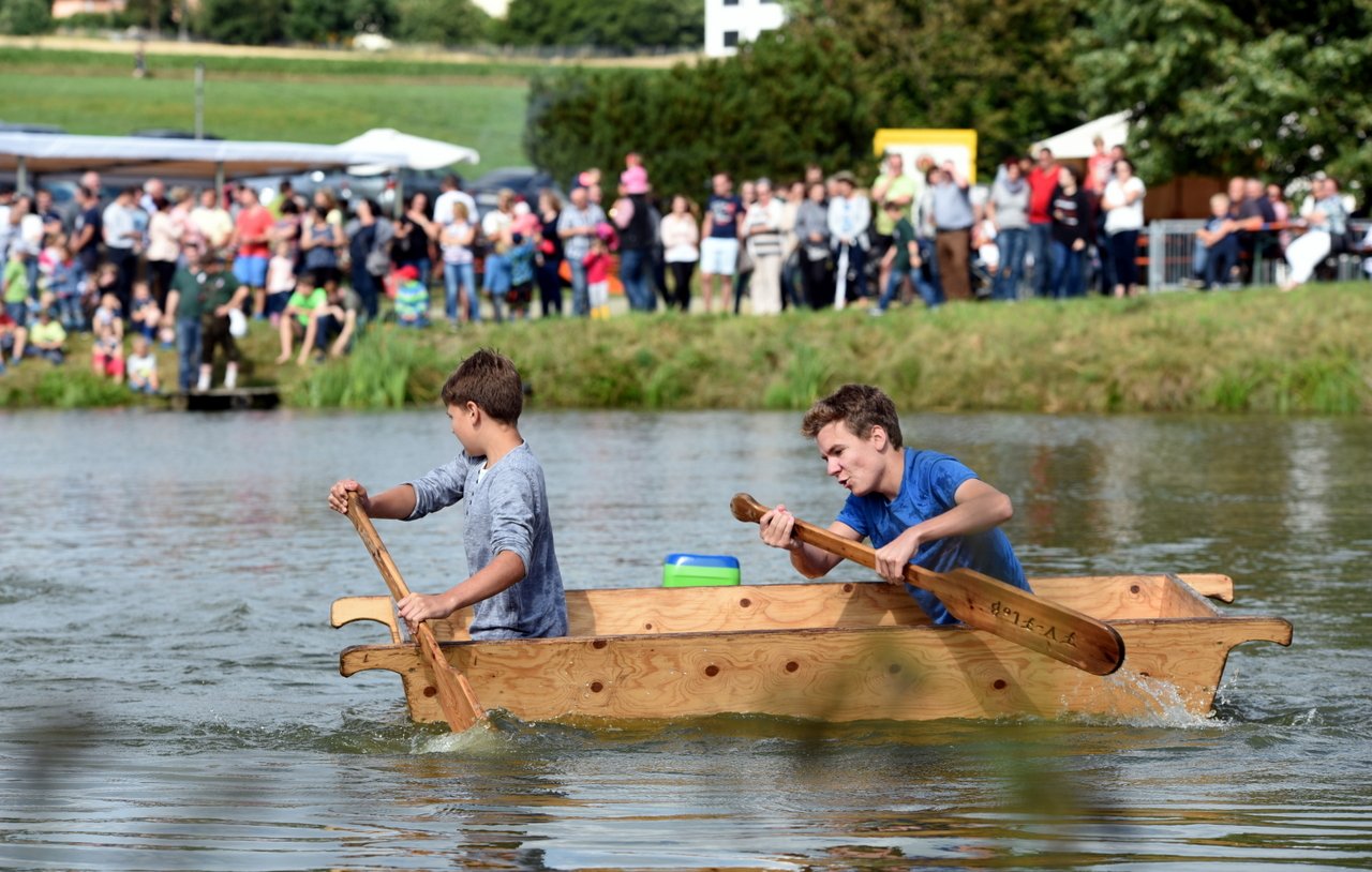 Sautrogrennen Floß 2017 6