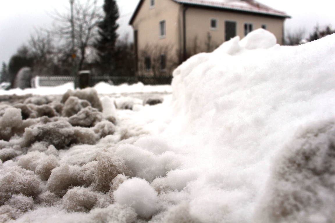 Schnee Straße Symbol