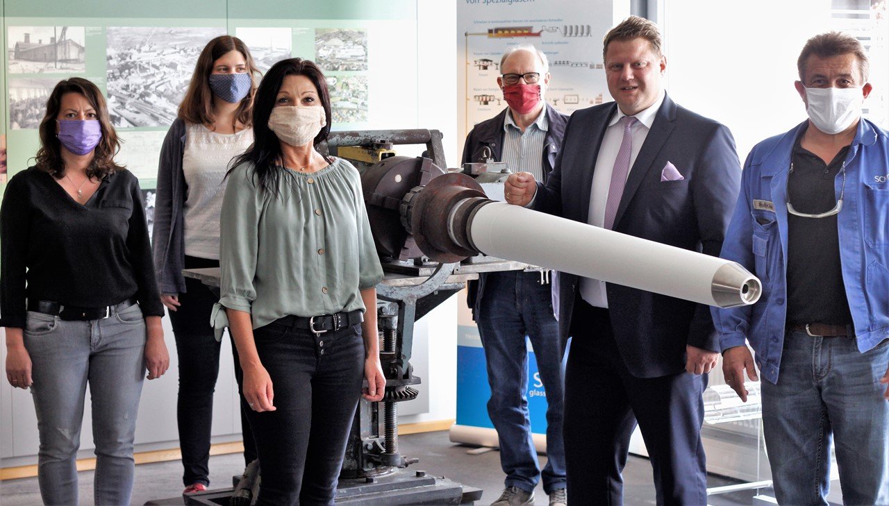 Schott AG Stadtmuseum Mitterteich Exponate Corona-Neueröffnung Öffnungszeiten 2