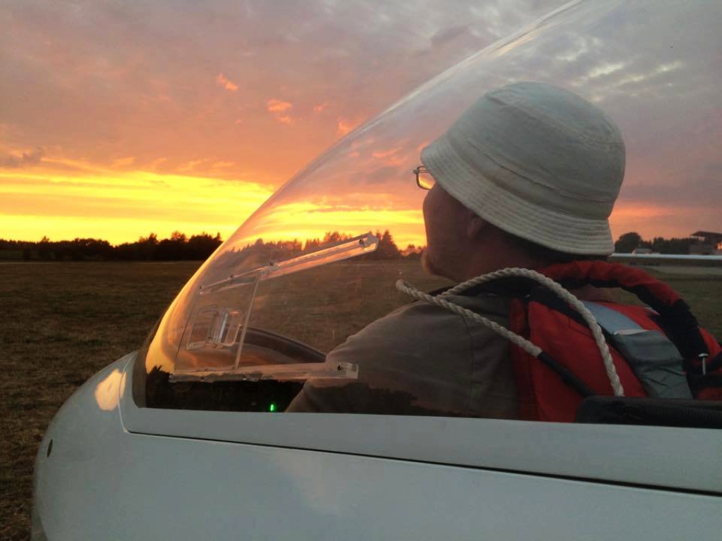 Segelflieger, Roger Stich, Tirschenreuth, fliegen, Flug