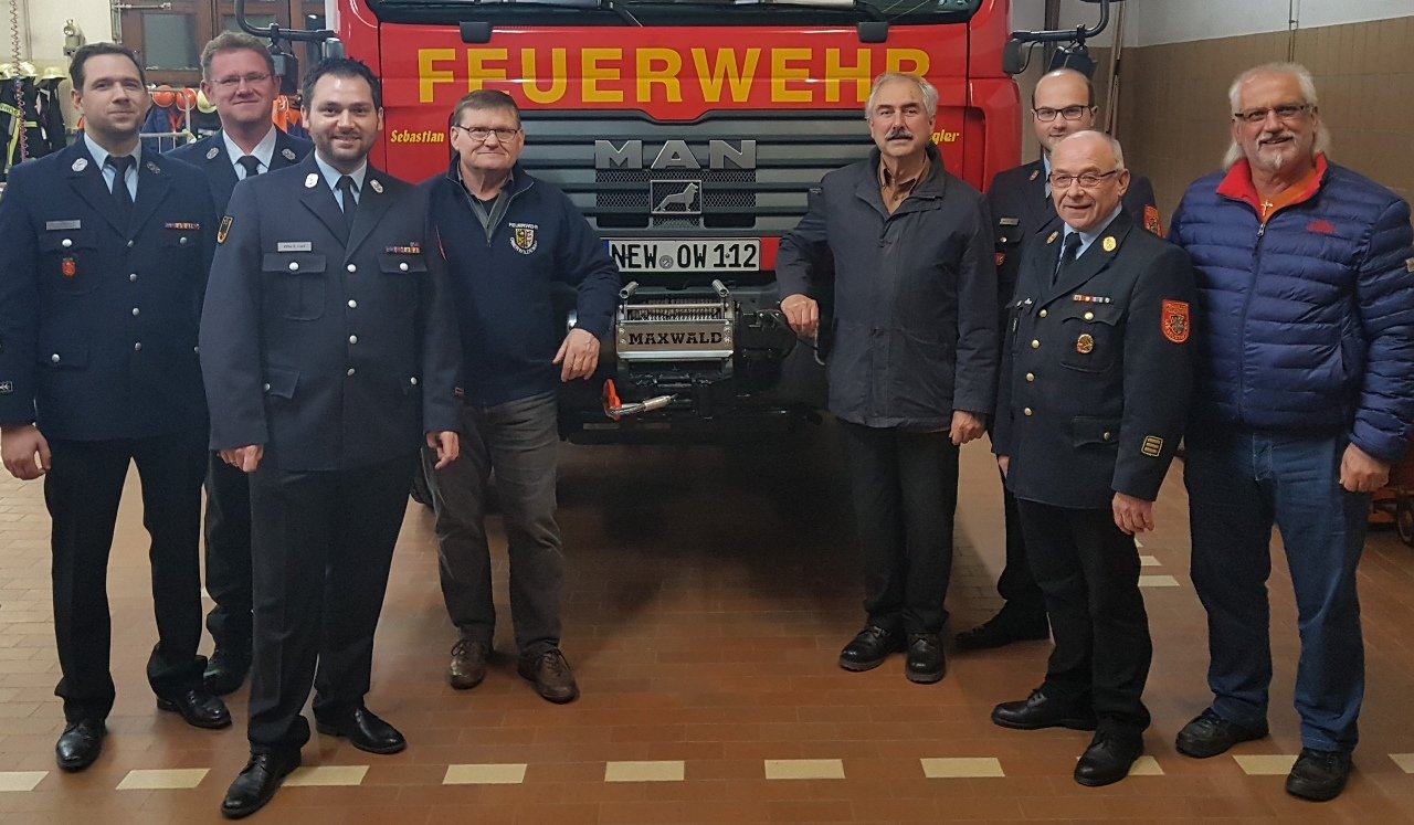 Seilwinde Feuerwehr Oberwildenau