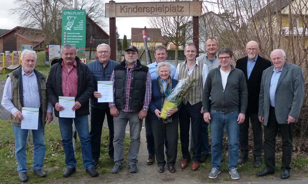 Siedlergemeinschaft Luhe Jahreshauptversammlung Ehrungen 3