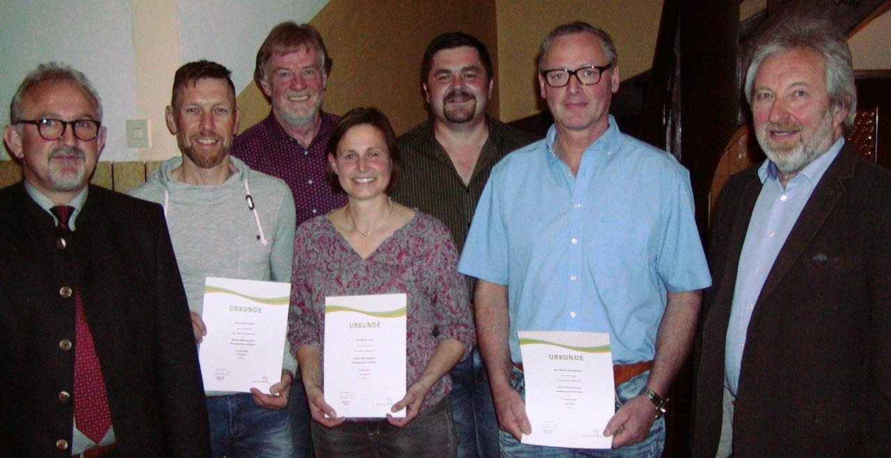 20 Jahre bei der Siedlergemeinschaft Wurz