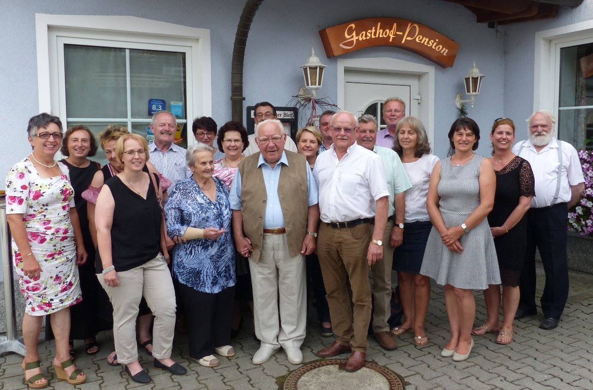 Sieglinde Schärtl Jubilar Albert Vogl Gasthof Pension Etzenricht