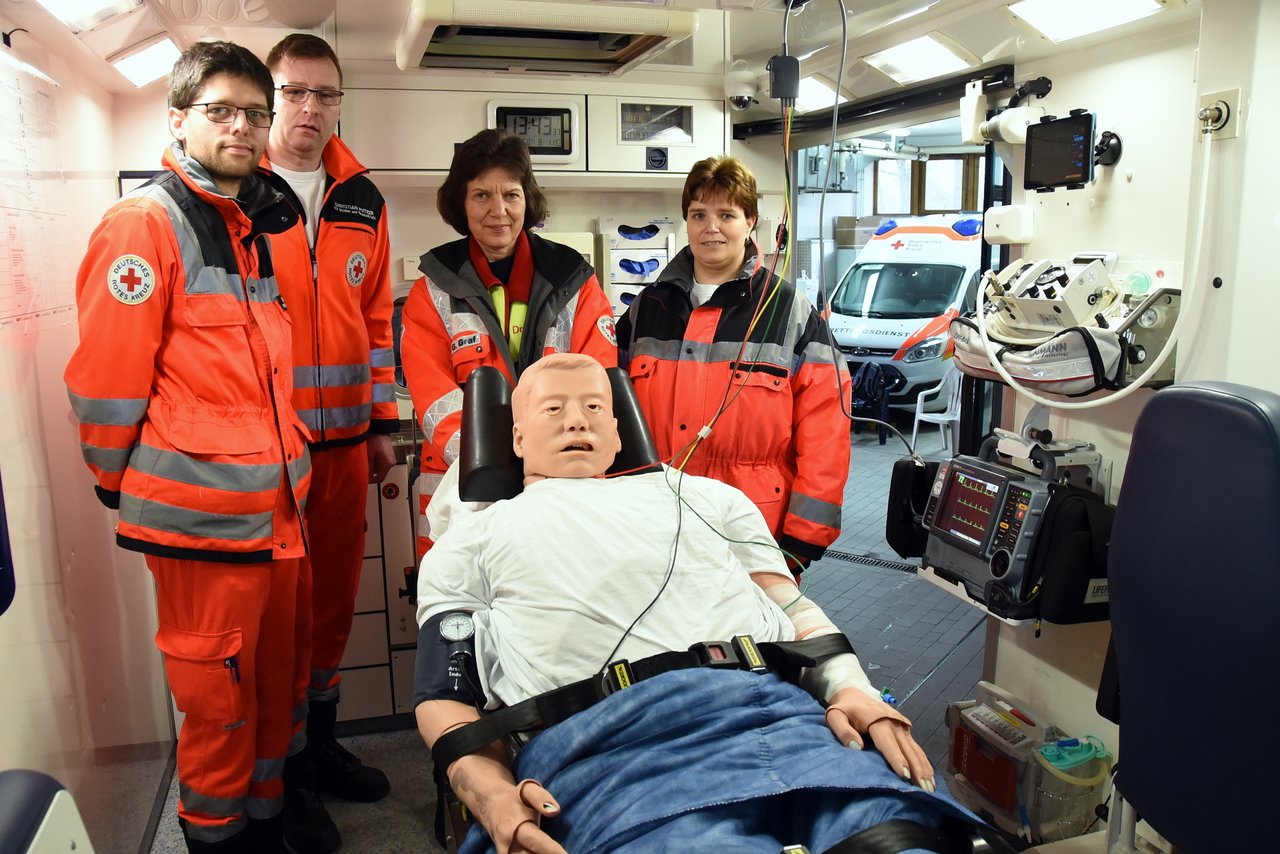 Simulations-Rettungswagen BRK Weiden SIM-RTW