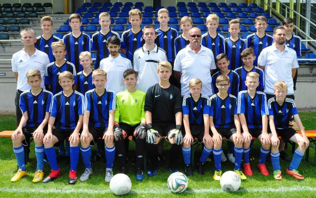 Sparda-Bank-Stadion Weiden SpVgg SV Weiden U14 Mannschaft 2018 Spanien