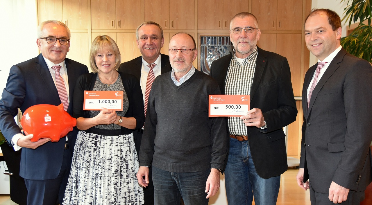 Sparkasse, Spende, PS-Sparen, Jazz Weiden, Chor