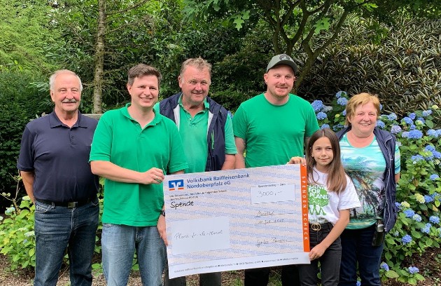 Spende Erlös Tag der offenen Tür Plant for the Planet Garten Punzmann