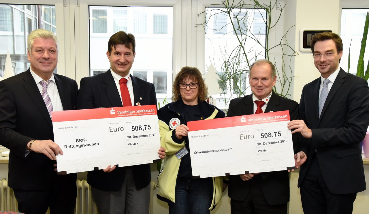 Spende Kreistagsfraktionen Neustadt an BRK
