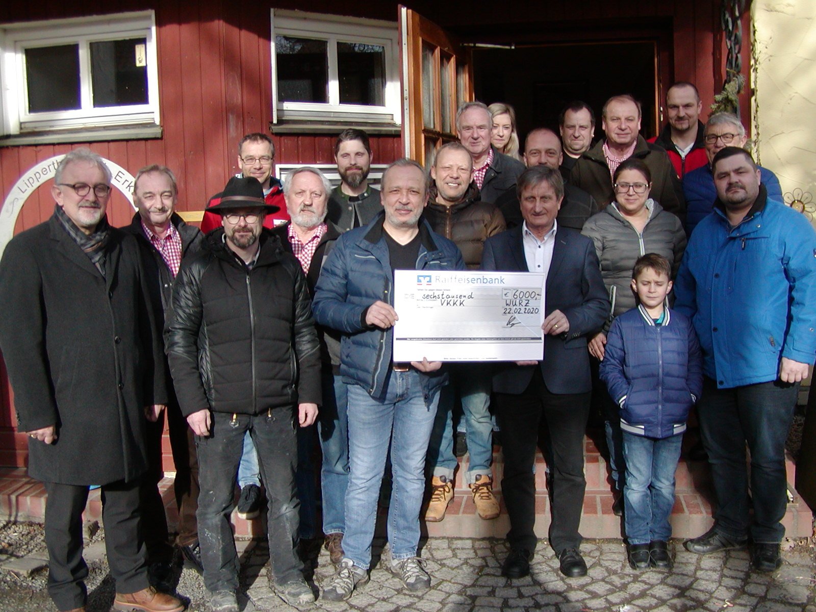 500 Einwohner - riesiges Herz: Wurzer spenden Rekordsumme