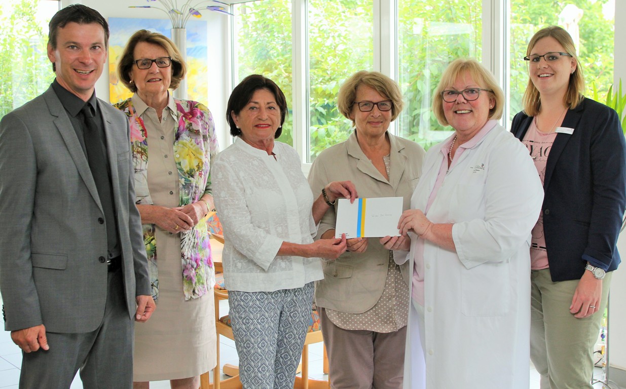 Spende_Inner Wheel, Steinwaldklinik Erbendorf