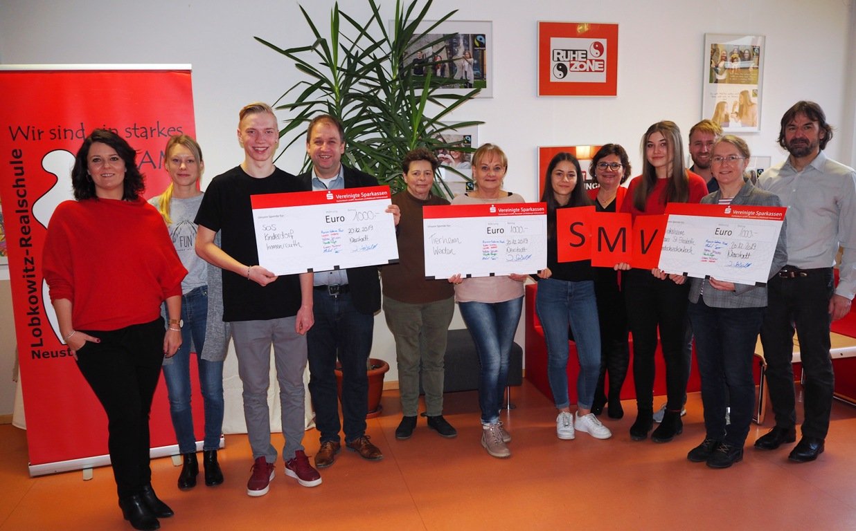 Lobkowitz Realschule Spende Soziale Einrichtungen